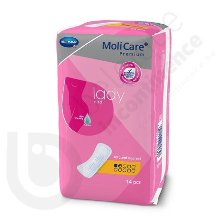 Molicare Lady Pad 1,5 Druppels Molicare Lady Pad 1,5 Druppels