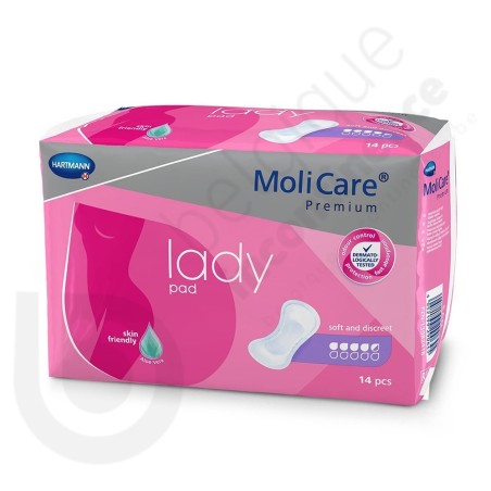 Molicare Lady Pad 4,5 Druppels Molicare Lady Pad 4,5 Druppels