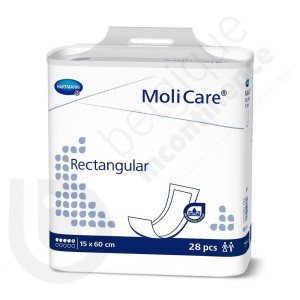 Molicare Rectangular 5 Gouttes - 15 x 60 cm