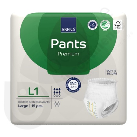 Abena Pants 1 - LARGE Abena Pants 1 - LARGE