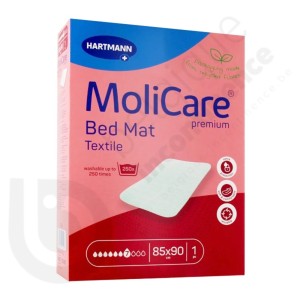 Molicare Bed Mat Textile 7 Druppels - 85 x 90 cm