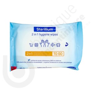 Sterillium Lingettes Hygiéniques 2 en 1 - 15 pièces