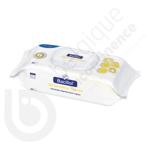 Bacillol 30 Sensitive Lingettes - 80 pièces