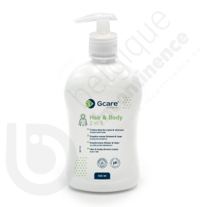 Gcare Proskin Crème Douche 2 en 1 Corps et Cheveux - 500 ml