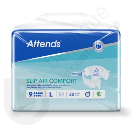Attends Slip Air Comfort 9 - LARGE