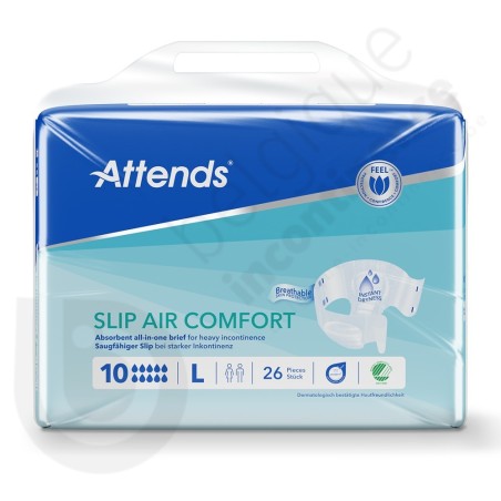 Attends Slip Air Comfort 10 - LARGE