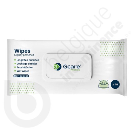Gcare Proskin Lingettes Humides - 40 pièces
