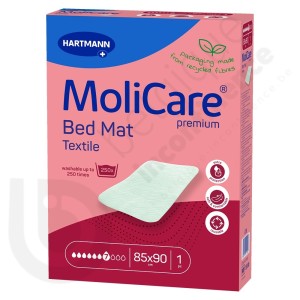 Molicare Bed Mat Textile 7 Gouttes - 85 x 90 cm