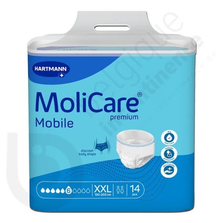 Molicare Mobile 6 Gouttes - XXL