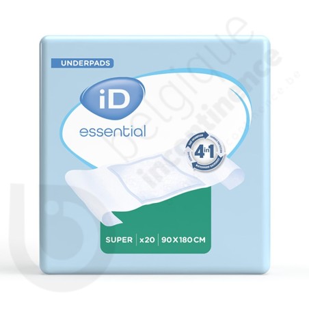 iD Essential Underpads Super - 90 x 180 cm