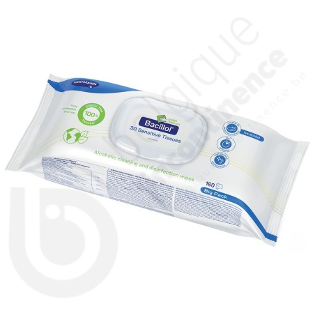 Bacillol 30 Sensitive Tissues - 160 stuks