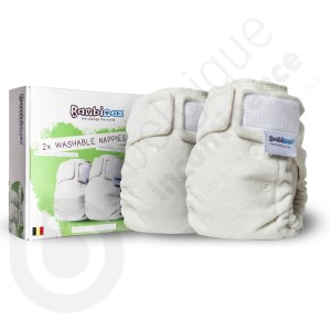 Couche Lavable Bébé / Enfant Bambinex 2 pièces - Taille 2